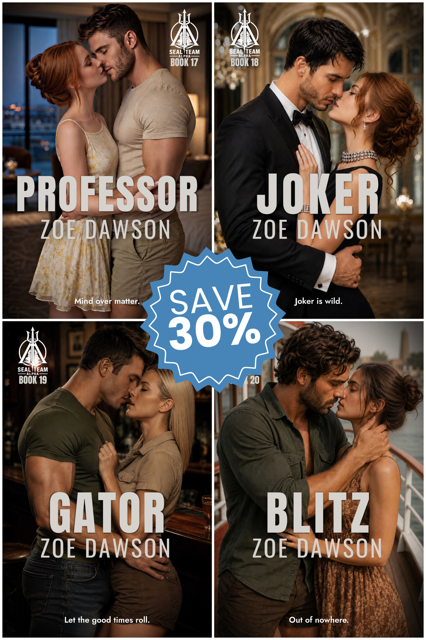 SEAL Team Alpha E-Book Bundle (Books 17-20)