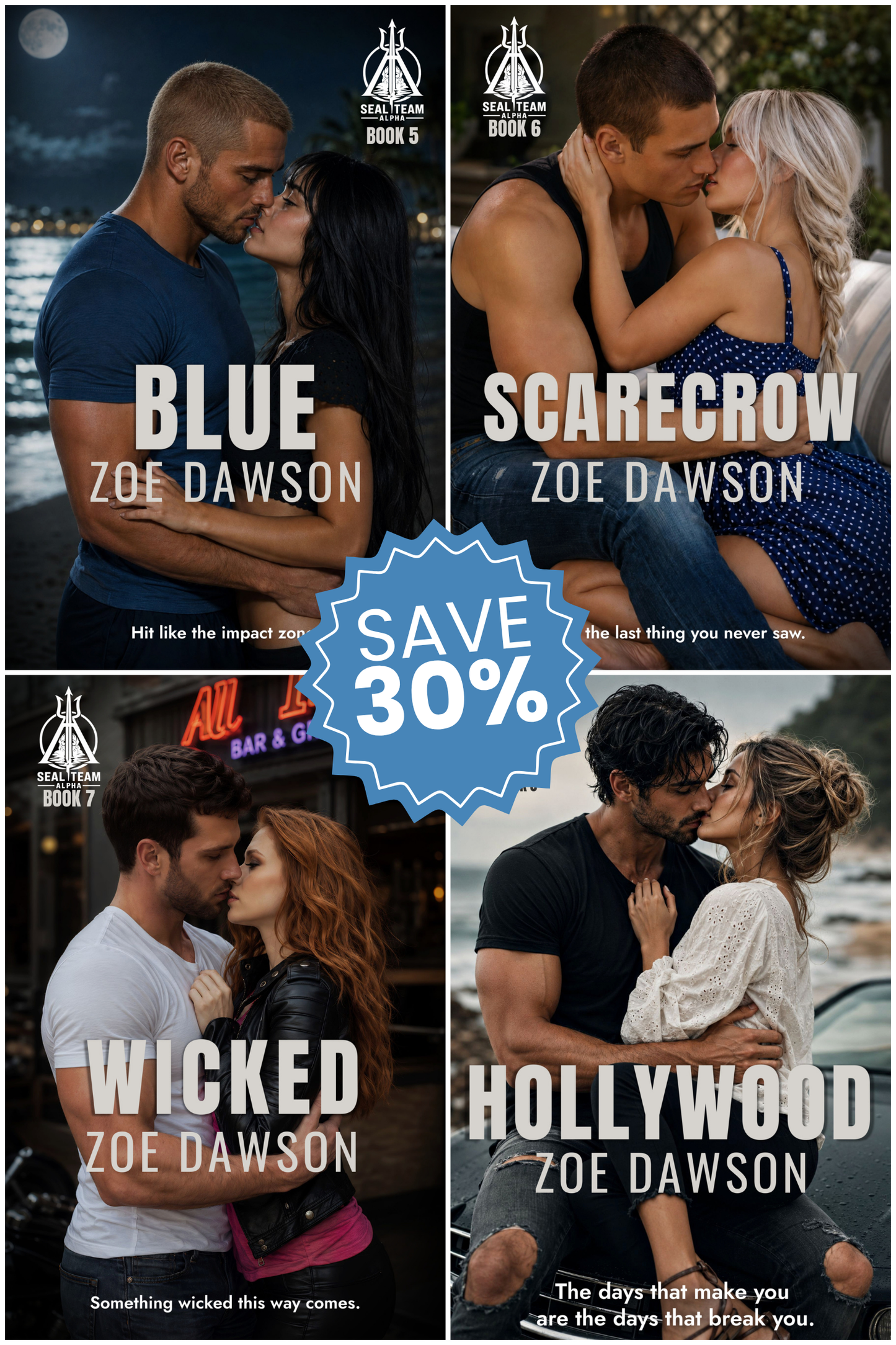 SEAL Team Alpha E-Book Bundle (Books 5-8)