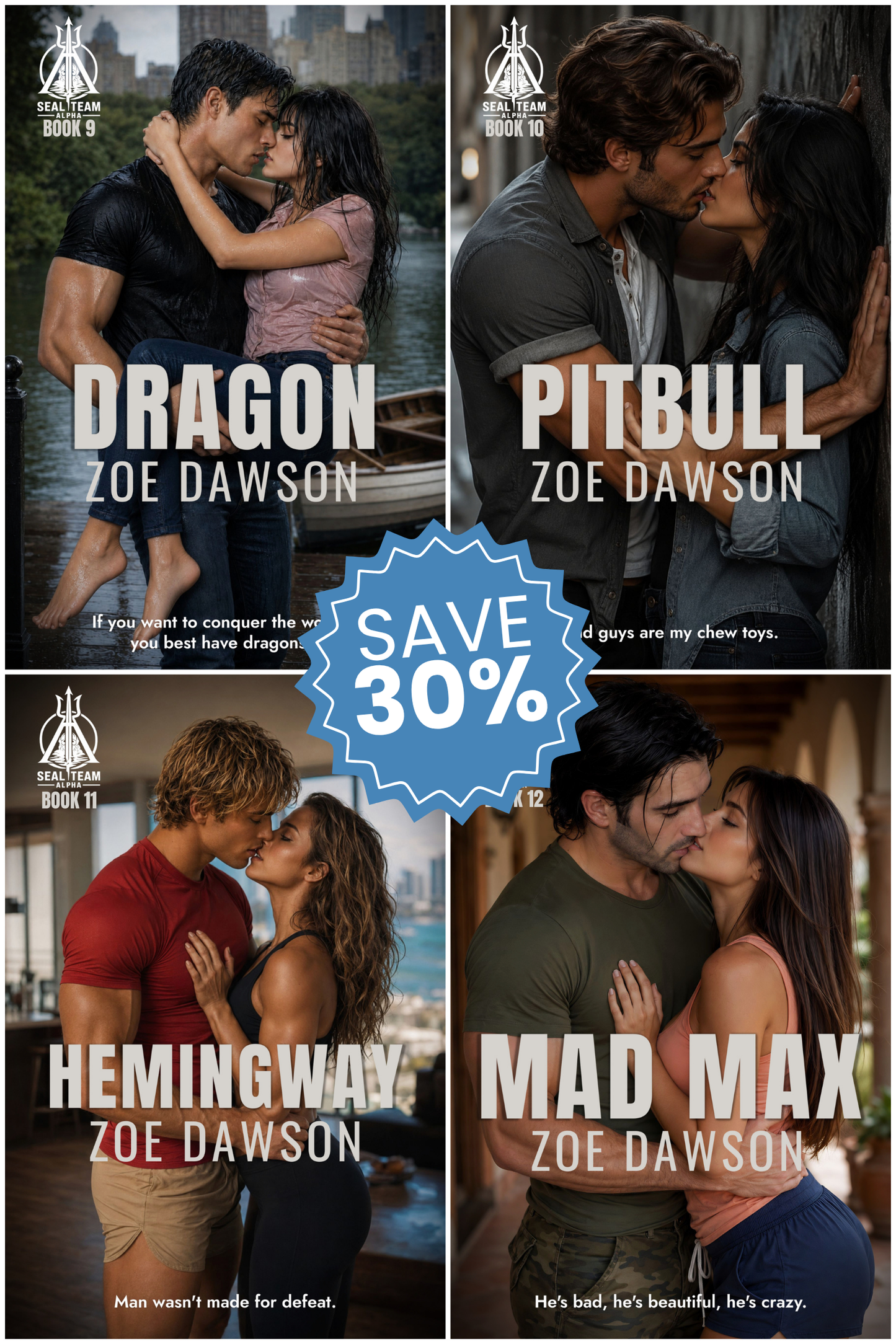 SEAL Team Alpha E-Book Bundle (Books 9-12)