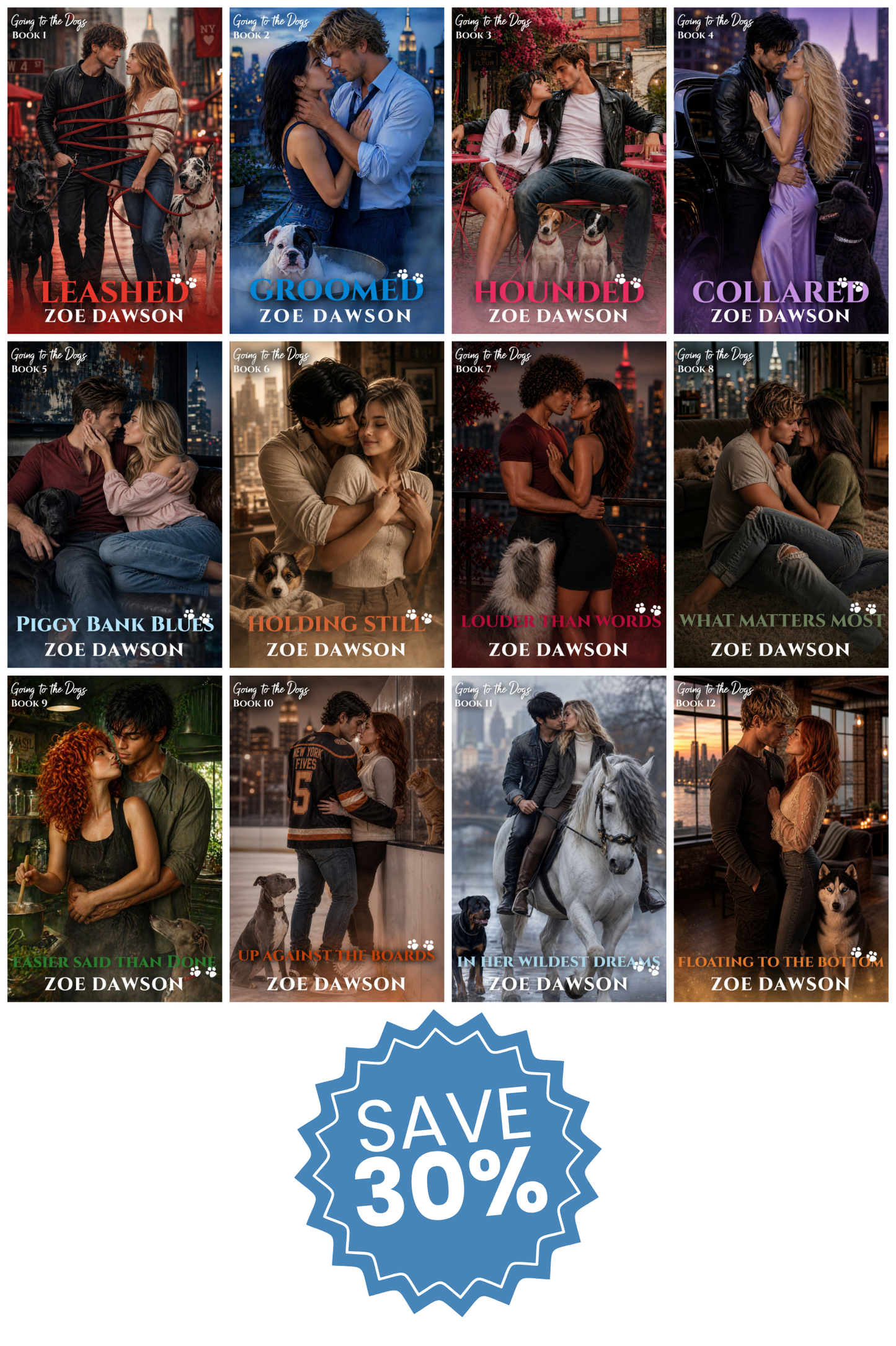 Going to the Dogs Complete Bundle (Books 1-12)