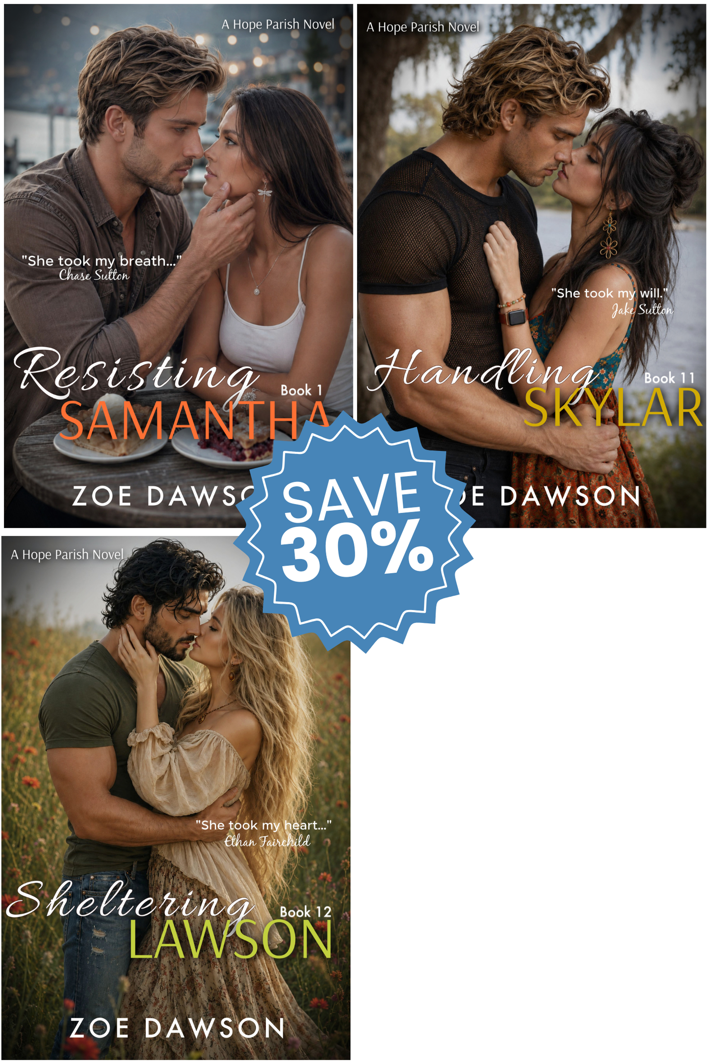 Hope Parish Bundle (Books 10-12)