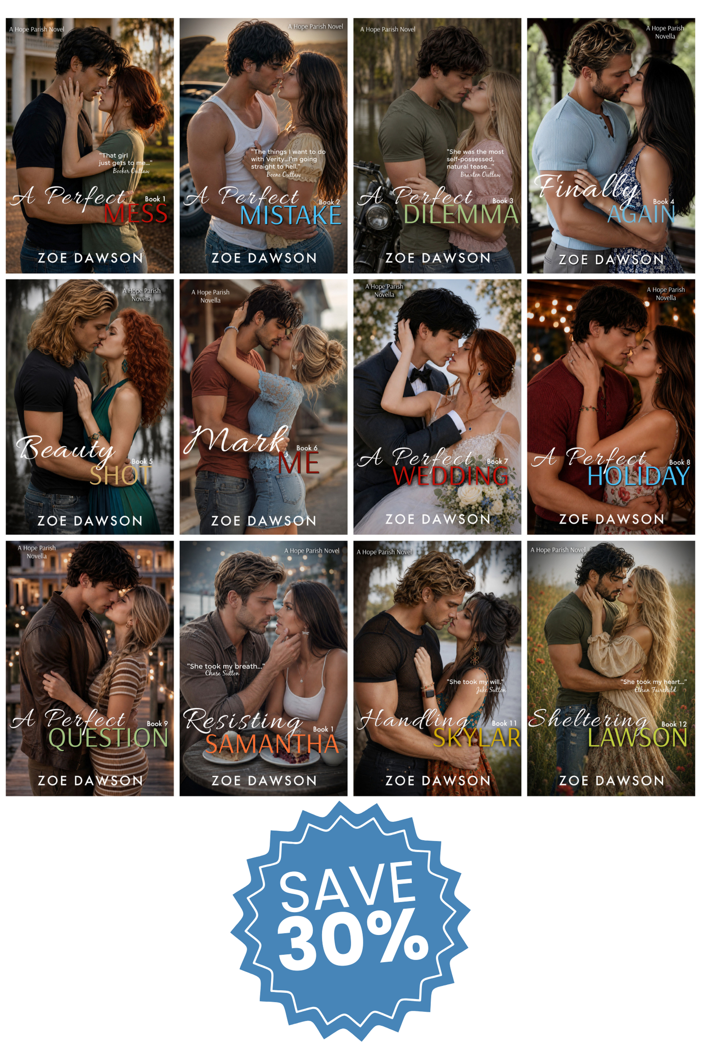 Hope Parish Complete Bundle (Books 1-12)