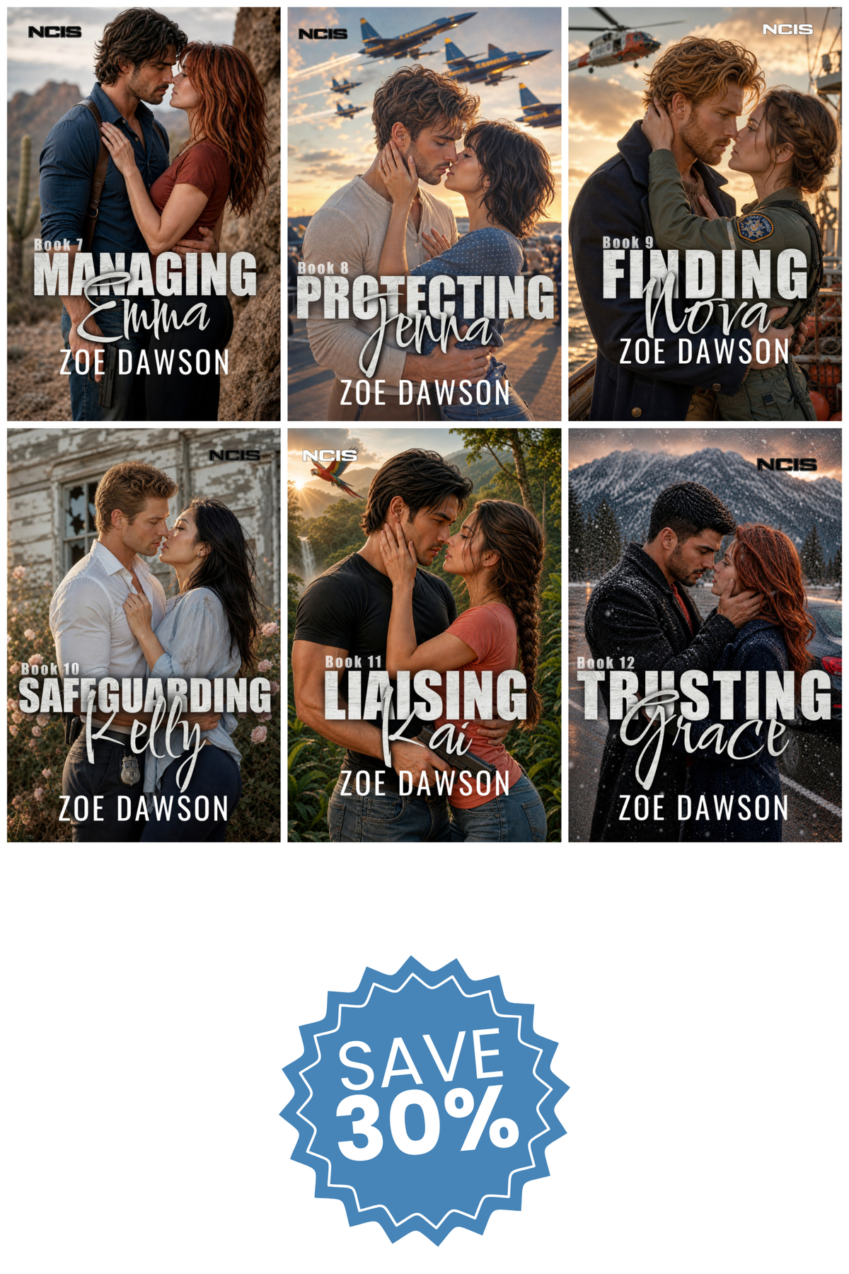 NCIS E-Book Bundle (Books 7-12)