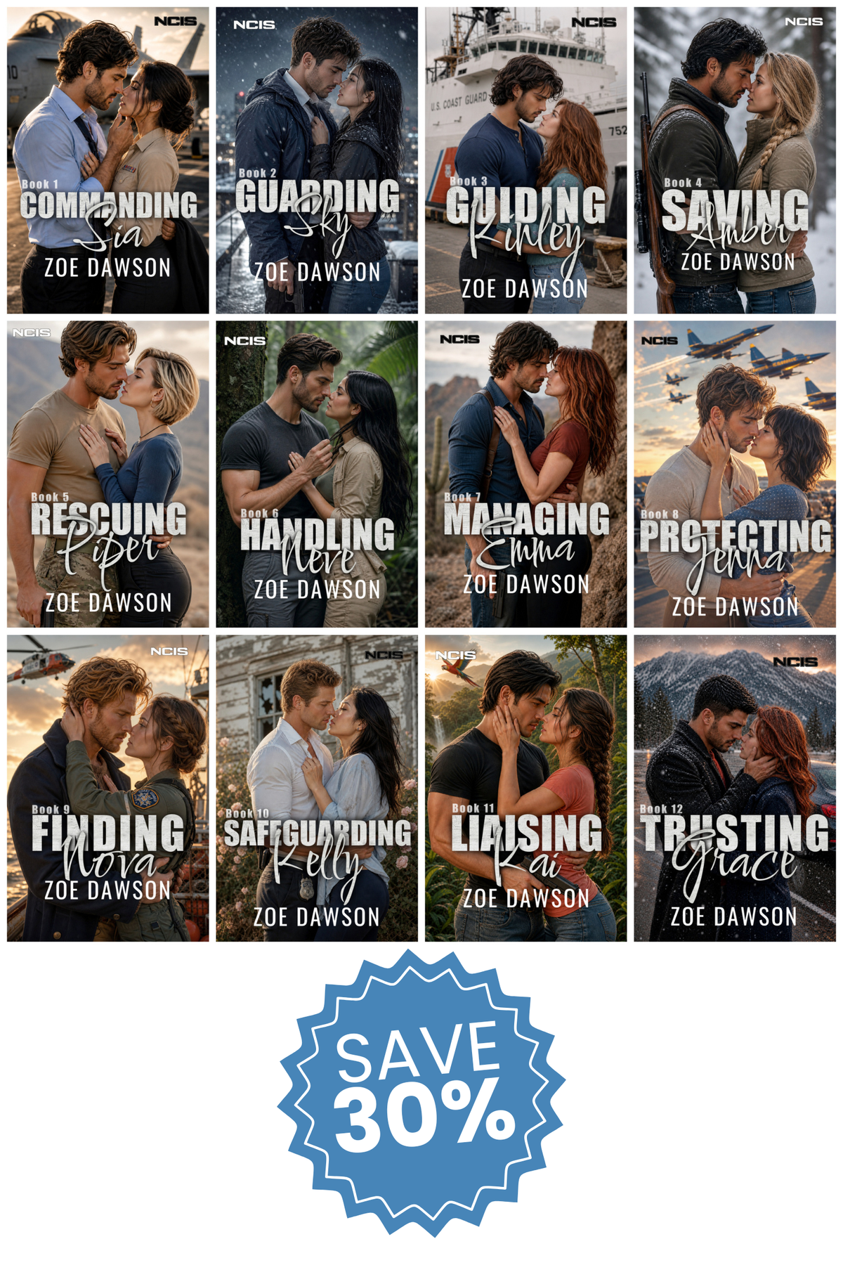 NCIS E-Book Bundle (Books 1-12)