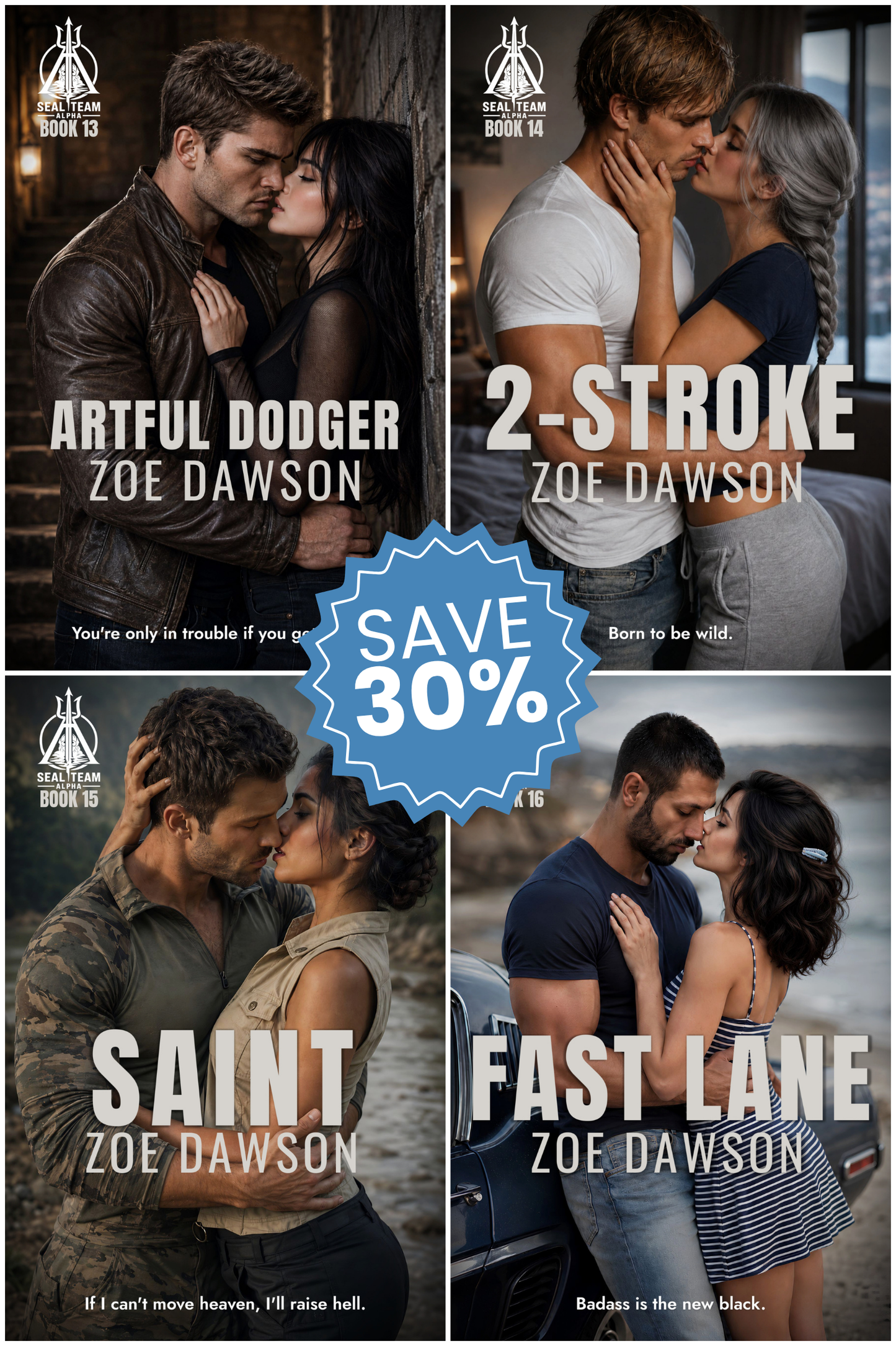 SEAL Team Alpha E-Book Bundle (Books 13-16)